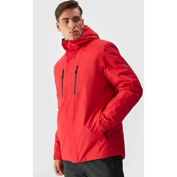 4F Pánská lyžařská bunda 4FWAW24TTJAM575 - červená - Membrána 10 000 L M575