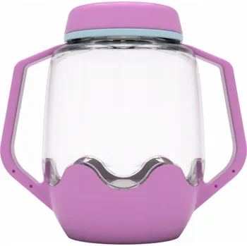 Sklenice Artgeist Glo Pals, senzorická sklenice plnitelná vodou, fialová