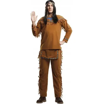 Karnevalový kostým Kostým Indiána Apače Divoký Západ Velikost XL