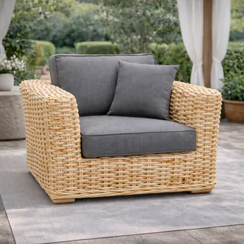 Zahradní sestava FaKOPA Křeslo ze syntetického ratanu