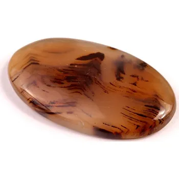 Přírodní kámen Kabošon Montana Agate č.8205 (35x20x5mm)