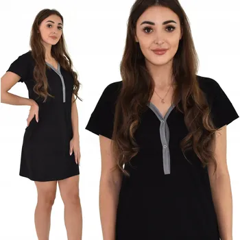 Dámská noční košile Noční košilka Noční s druky , velikost S