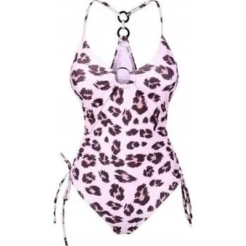 Dámské plavky NC Plavky s lehkou výztuží a vázáním, regulace na boku, vel. M