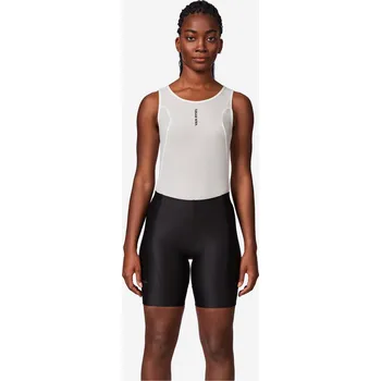 Cyklistické kalhoty VAN RYSEL Dámské kraťasy na silniční cyklistiku beze šlí Essentiel XS ČERNÁ