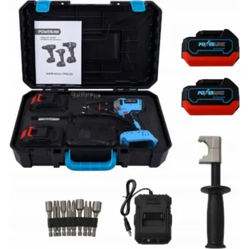 Vrtačka Worx EXTRALINK POWERLINK AKUMULATOROVÁ PŘÍKLUPOVÁ VRTAČKA S RUKOJEŤÍ PWL-06 13MM 20V 2X4AH