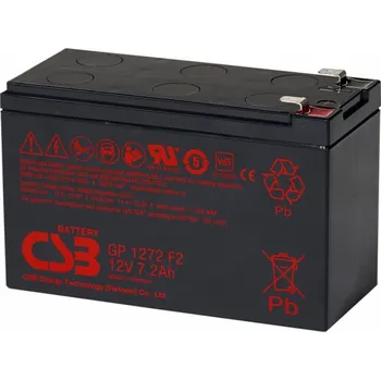 Elektronika CSB Olověný akumulátor 12V 7,2Ah Pb AGM VRLA