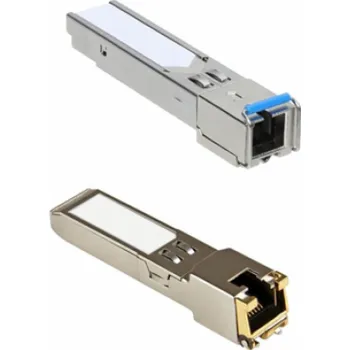 Switch XXX_Planet Technology Corp (Planet) SOMI Networks | SFP (mini-GBIC) transceiverový modul | SFPIRJ451G | Měď | RJ45 | 10/100/1000 Mbit/s | Maximální přenosová vzdálenost 100 m
