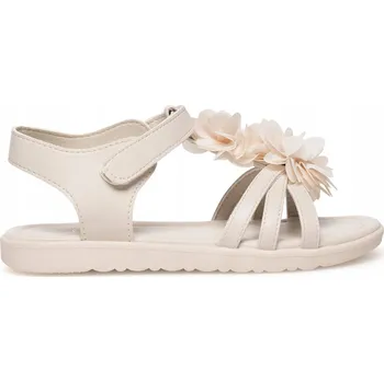 Dětská móda Nelli Blu dětské sandály plast béžové velikost 28