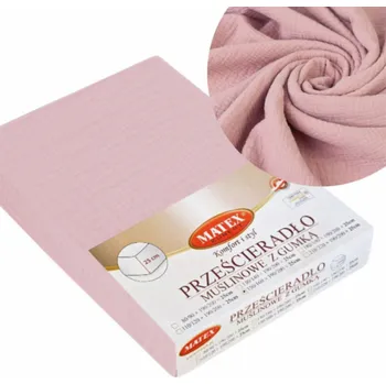 Prostěradlo Matex Prostěradlo 90 x 200, mušelín Matex 12