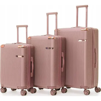 Betlewski sada kufrů ABS růžová