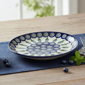 Talíř Dezertní talíř Moja Faktoria 19 cm - dek. D - Pawie oczko