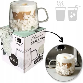 Sklenice Hrnek Ecarla 4909120872176 sklo 1 ml