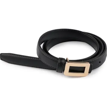 Opasek Dámský pásek šíře 13 mm, 18 mm, střední, 20 (1,8x115 cm) černá
