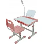 Psací stůl Ikonka KX2974_1 70 x 51 x 71 cm růžový