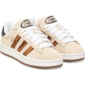 Dámská obuv Dámské boty Adidas Campus 00s JS3863 béžové kožené streetwear velikost 39 1/3