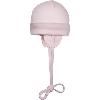 Čepice Čepice úpletová se šňůrkou růžová Doll, vel. 37