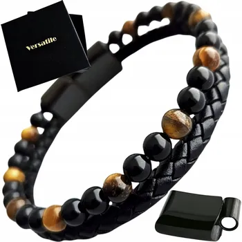 Náramek Nastavitelný náramek, tygří oko, Versatile