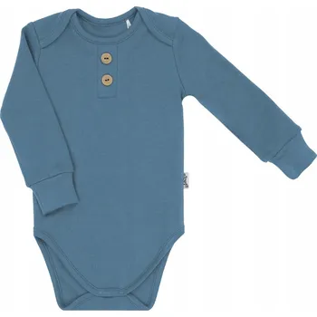 Kojenecké body s dlouhým mořským rukávem Nicol, vel.