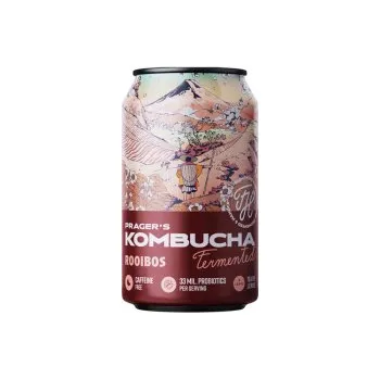 Limonáda Prager's Kombucha rooibos 330ml