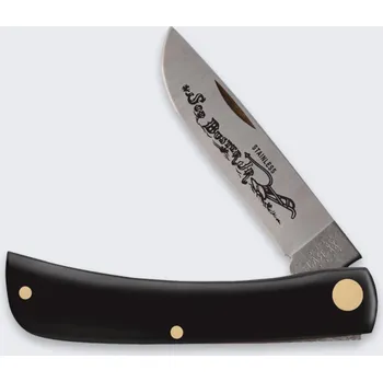 kapesní nůž Pouzdro Sod Buster Jr SS Černý zavírací nůž