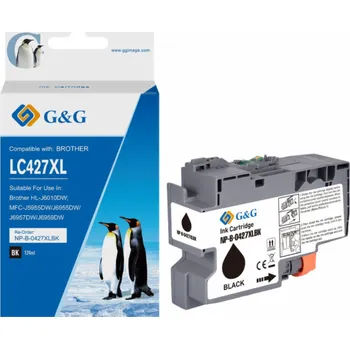G&G Kompatibilní inkoust/náplň s LC-427XLBK, NP-B-0427XLBK, černá