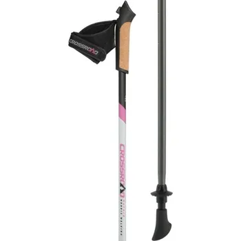 Trekingová hůl Dvoudílné nordic walking hole Crossroad NAVAJO OS Černá, Bílá, Růžová