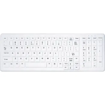 Klávesnice Aktivní klávesnice AK-C7000 drátová bílá DE (AK-C7000F-U1-W/GE)