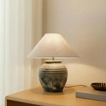 Lampička Lucande Thalorin 1x15W hnědá