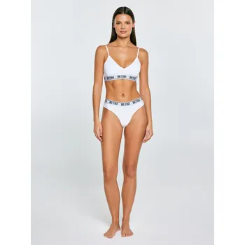 Kalhotky BIG STAR Dámské TANGA bílé CLARICE 101 XL