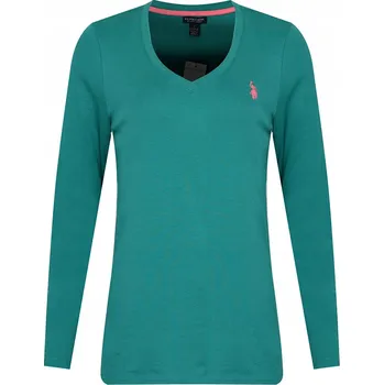 Dámská halenka Dámská halenka U.S. POLO ASSN. 21350806 Zelená