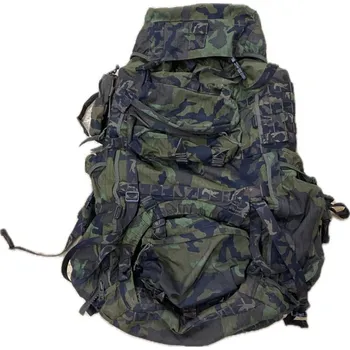 turistický batoh Batoh AČR TL 98 vz.95 les použitý včetně kapes, velmi dobrý stav