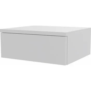 Noční stolek Noční stolek závěsný, click-on, bílý, šířka 50 cm