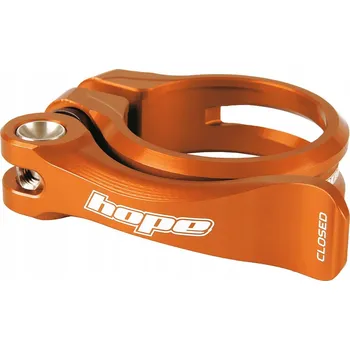 Sedlovka Hope svorka sedlovky objímka na svorku oranžová 31.8 mm
