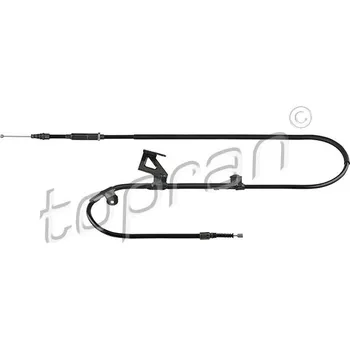 Brzdový systém Lanko ruční brzdy TOPRAN 631 762