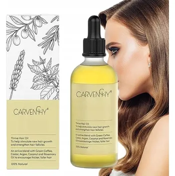 Vlasová regenerace 60 Ml Carvenchy Přírodní olej pro růst vlasů Veganský