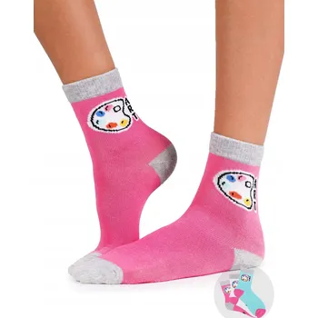 Dámské ponožky Ponožky bavlněné ART 3PAK 35-38 YOCLUB