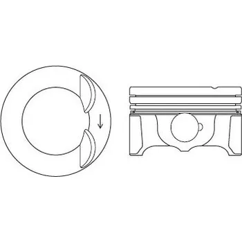Píst motoru Píst FAI AutoParts PK28-050
