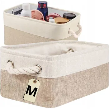 Úložný box Organizér úložný koš kontejner boho hračky kosmetika oblečení M