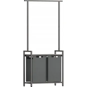 Koš na prádlo Volně stojící koš na prádlo Songmics 92 l šedý