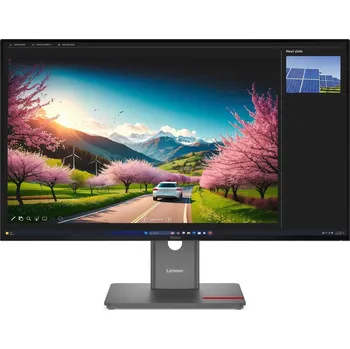 Monitor LENOVO LCD P32UD-40 + MC60 - 31.5",IPS,16:9,3840x2160,350cd/m2,1500:1,4ms,HDMI,DP,DPout,DC,USB Hub,USB-C(TB4),RJ45,Pivot