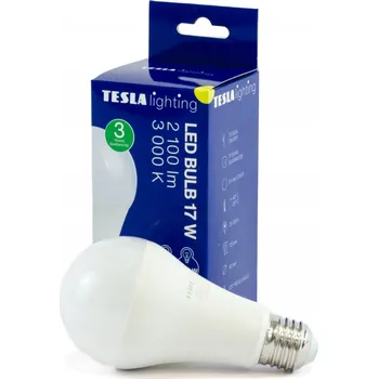 Žárovka LED žárovka Tesla 17 W E27 2100 lm teplá bílá