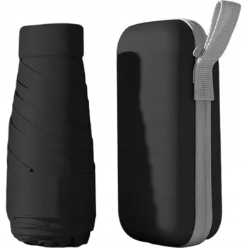 DEŠTNÍK MINI SKLÁDACÍ MANUÁLNÍ DEŠTNÍK Malé kompaktní kapesní pouzdro