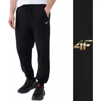 4F pánské tepláky černé barvy velikost M