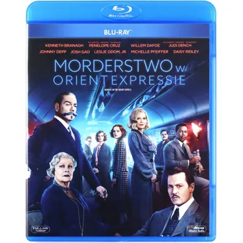Blu-ray film Morderstwo w Orient Expressie Blu-ray disk