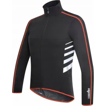 Cyklistická bunda RH+ zeroAirX cyklistická bunda černo-červená - L