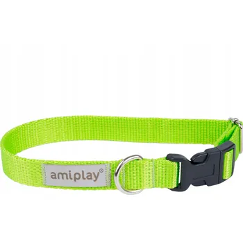 Obojek pro psa Amiplay Nastavitelný obojek Samba XS Zelený