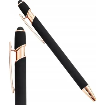 PROPISKA KOVOVÝ INKOUST ČERNÝ TOUCH PEN SOFT TOUCH PRO OBRAZOVKY ČERNÝ MÓDNÍ