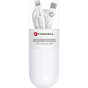 Kabel Forcell C291 Kabel typu C do svítidla Pd 27W Tube 1 M White