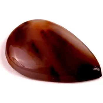 Přírodní kámen Kabošon Montana Agate č.8191 (27x17x5mm)