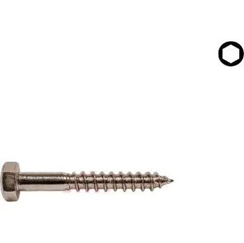 Vrut Vrut do dřeva 6HR A2 16,0x100